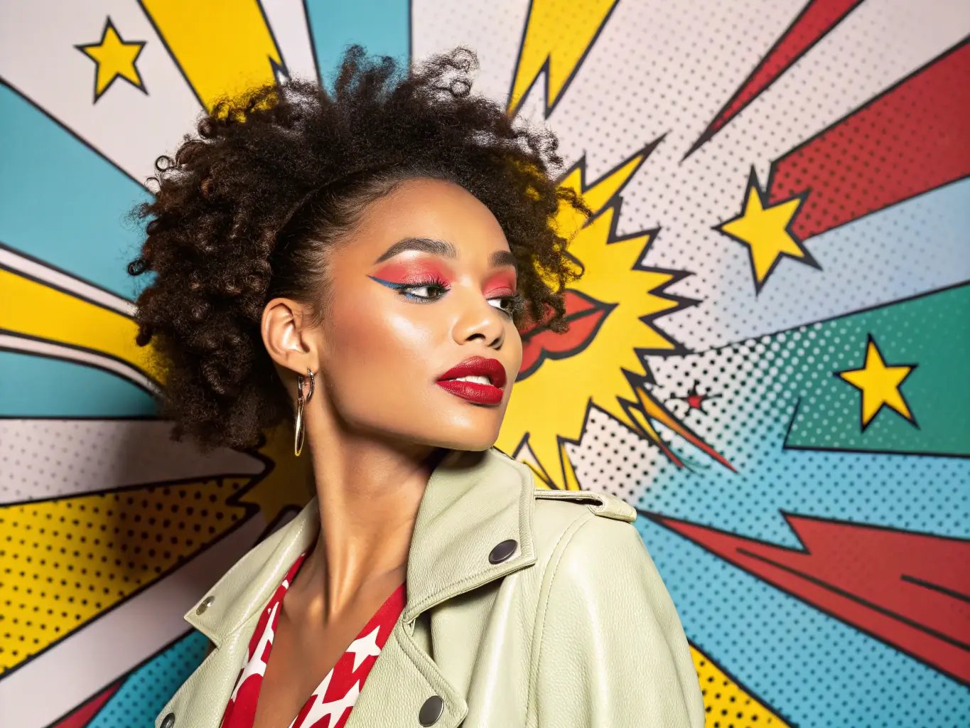 A selection of colorful and trendy K-Beauty makeup products, including lip tints, eyeshadow palettes, and cushion foundations, showcasing their vibrant shades and long-lasting formulas.